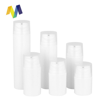 White Plastic 30ml 50ml 75ml 100ml 120ml 150ml 200ml Lotion Plastic Airless Bottle