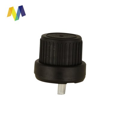 Black Custom PP Ball Plastic Screw Cap Bottle Cap