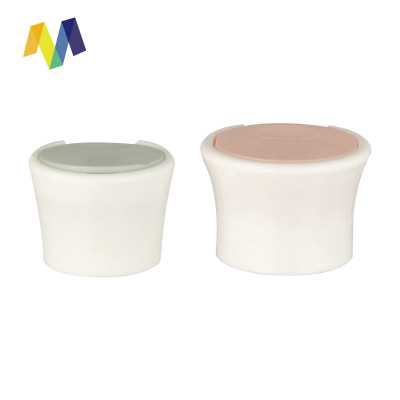 24/410 PP Plastic Lid Plastic Flip Top Lid / 24/410 plastic disc top press top lid