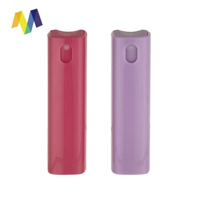 10ml refillable pocket square perfume bottle portable plastic perfume mist spray bottle hand sanitizer bottle