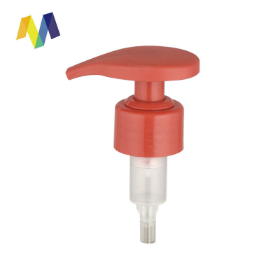 24/410 28/410 Cosmetic Red Outside Spring Left Right Lock Lotion Dispenser Pump for Shampoo Hand Wash Bottle