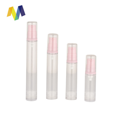 Custom 5ml 10ml 15ml Mini Atomizer Pink Head Mist Airless Spray Bottle Packaging Cosmetic Airless Pump Bottles
