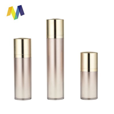 10ml 15ml AS Cylinder Twist Up Airless Bottle for Cosmetics Airless Pump Self-locking