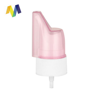 30/410 Factory Price White Plastic Nasal Sprayer Pump with Colorful Lid